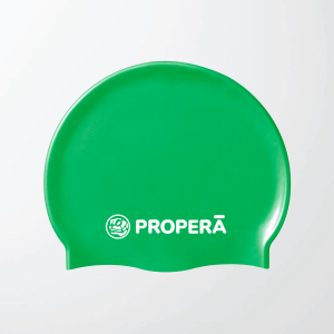 Шапочка силиконовая FLEXIFIT SILK EFFECT CLASSIC JR 2-7лет арт.SCC67061 цвет GREEN (PROPERĀ TM)