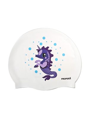 Шапочка FLEXIFIT SILK EFFECT PRINT JR Seahorse 2-7 лет
